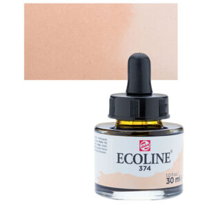 374 - Rosa Beige  Acquarello 30 ML Acquarelli Liquidi Ecoline Talens