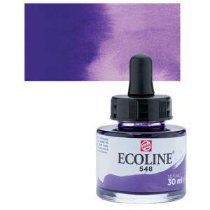 548 - Violetto Bluastro Acquarello 30 ML Acquarelli Liquidi Ecoline Talens