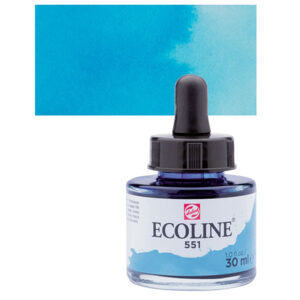 551 - Blu Cielo Chiaro Acquarello 30 ML Acquarelli Liquidi Ecoline Talens