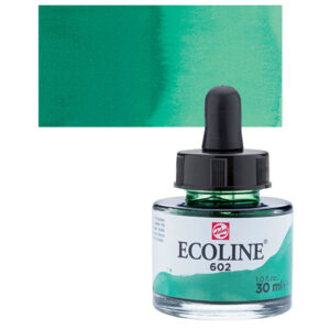 602 - Verde Scuro Acquarello 30 ML Acquarelli Liquidi Ecoline Talens