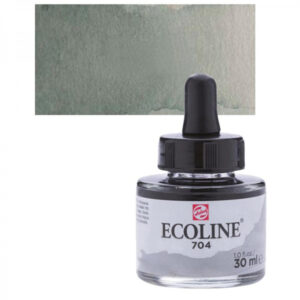 704 - Grigio Acquarello 30 ML Acquarelli Liquidi Ecoline Talens