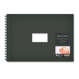 Watercolour Book Spiralato - 21 x 29,7 , Grana Fine, 25 Fogli, 300 gr. Fabriano