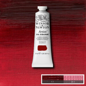 W024 - 004 - Cremisi d'alizarina 37 ML Olio Winsor e Newton Artist