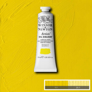 W003 - 086 - Giallo di cadmio limone 37 ML Olio Winsor e Newton Artist