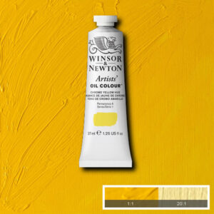 W004 - 149 - Giallo di cromo imit  37 ML Olio Winsor e Newton Artist