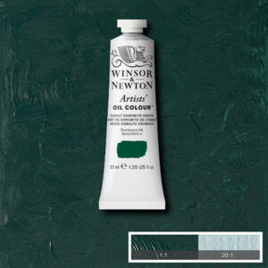 W062 - 183 - Verde cromite di cobalto 37 ML Olio Winsor e Newton Artist