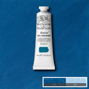W040 - 190 - Turchese di cobalto 37 ML Olio Winsor e Newton Artist