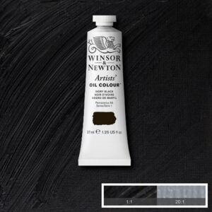 W109 - 331 - Nero d'avorio 37 ML Olio Winsor e Newton Artist