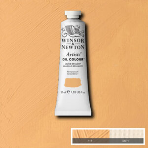 W070 - 333 - Giallo brillante 37 ML Olio Winsor e Newton Artist