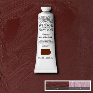 W034 - 395 - Viola di marte scuro 37 ML Olio Winsor e Newton Artist