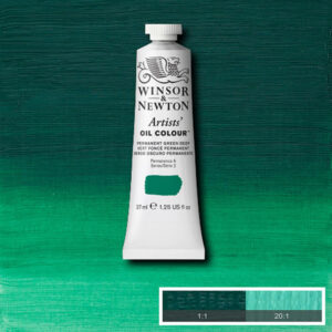 W065 - 482 - Verde scuro permanente 37 ML Olio Winsor e Newton Artist