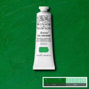 W056 - 483 - Verde chiaro permanente 37 ML Olio Winsor e Newton Artist