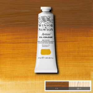 W092 - 552 - Terra di Siena naturale 37 ML Olio Winsor e Newton Artist