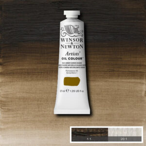 W097 - 558 - Terra d'ombra naturale (tonalità verde) 37 ML Olio Winsor e Newton Artist