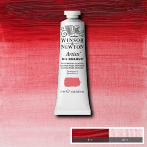 W027 - 587 - Rosa di garanza naturale 37 ML Olio Winsor e Newton Artist