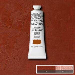 W090 - 635 - Terra rosa 37 ML Olio Winsor e Newton Artist
