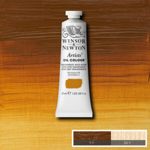 W091 - 646 - Oro trasparente ocra 37 ML Olio Winsor e Newton Artist