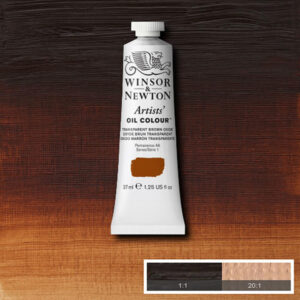 W084 - 648 - Bruno trasparente ossido 37 ML Olio Winsor e Newton