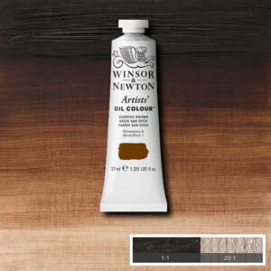 W096 - 676 - Bruno van dyck 37 ML Olio Winsor e Newton