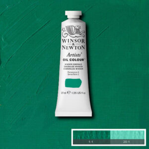 W052 - 708 - Smeraldo Winsor 37 ML Olio Winsor e Newton Artist