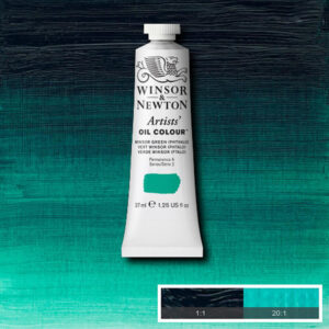 W054 - 720 - Verde Winsor 37 ML Olio Winsor e Newton Artist