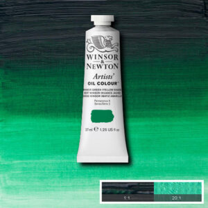 W053 - 721 - Verde Winsor (tonalità gialla) 37 ML Olio Winsor e Newton Artist