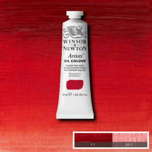 W023 - 725 - Rosso Winsor scuro 37 ML Olio Winsor e Newton Artist