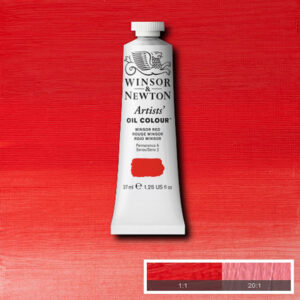 W022 - 726 - Rosso Winsor 37 ML Olio Winsor e Newton Artist