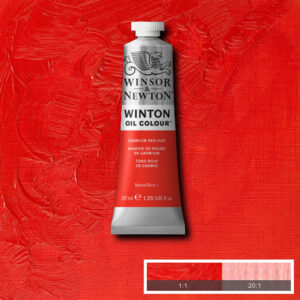 W010 - 095 - Rosso di cadmio imit 37 ML Olio Winton Winsor e Newton