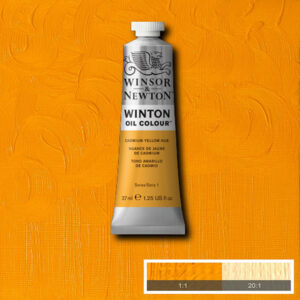 W005 - 109 - Giallo di cadmio imit 37 ML Olio Winton Winsor e Newton
