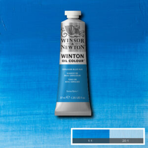 W022 - 138 - Blu ceruleo imit 37 ML Olio Winton Winsor e Newton
