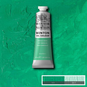 W028 - 241 - Verde smeraldo 37 ML Olio Winton Winsor e Newton