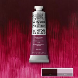 W018 - 250 - Rosa quinacridone scuro 37 ML Olio Winton Winsor e Newton