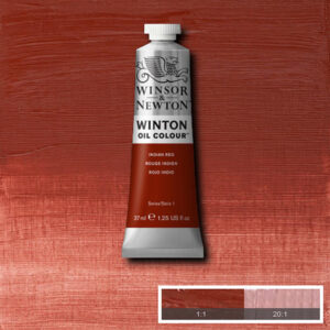 W044 - 317 - Rosso indiano 37 ML Olio Winton Winsor e Newton