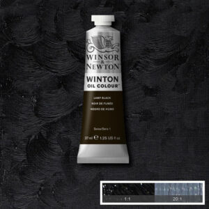 W051 - 337 - Nero bugia 37 ML Olio Winton Winsor e Newton