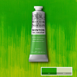 W031 - 403 - Verde giallo ftalo 37 ML Olio Winton Winsor e Newton