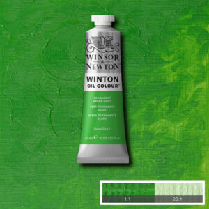W029 - 483 - Verde chiaro permanente 37 ML Olio Winton Winsor e Newton