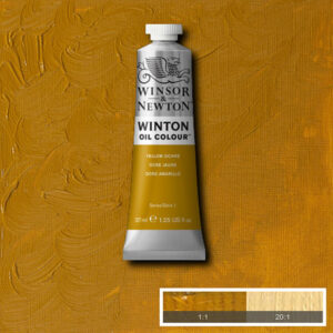 W040 - 744 - Ocra giallo 37 ML Olio Winton Winsor e Newton