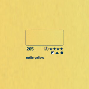 205 - giallo rutilo Acquerello 5 ML Horadam Schmincke