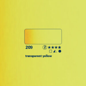 209 - giallo trasparente Acquerello 5 ML Horadam Schmincke