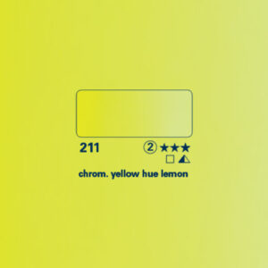 211 - tinta giallo di cromo limone Acquerello 1/2 Godet Horadam Schmincke