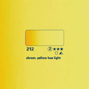 212 - tinta giallo di cromo chiaro Acquerello 5 ML Horadam Schmincke