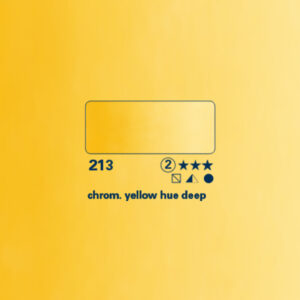 213 - tinta giallo di cromo scuro Acquerello 5 ML Horadam Schmincke