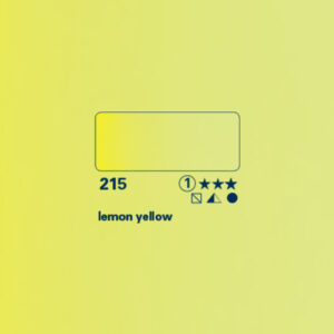 215 - giallo limone Acquerello 5 ML Horadam Schmincke