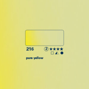 216 - giallo puro Acquerello 5 ML Horadam Schmincke