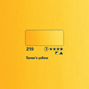 219 - giallo di Turner Acquerello 1/2 Godet Horadam Schmincke