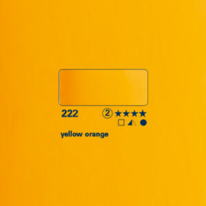 222 - giallo arancio Acquerello 5 ML Horadam Schmincke