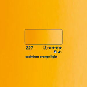 227 - arancio di cadmio chiaro Acquerello 5 ML Horadam Schmincke