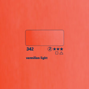 342 - vermillione chiaro Acquerello 5 ML Horadam Schmincke