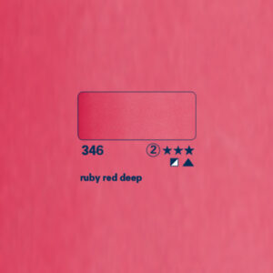 346 - rosso rubino scuro Acquerello 1/2 Godet Horadam Schmincke